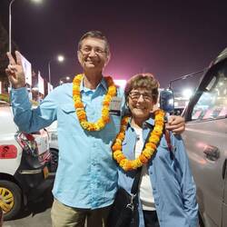 On arrival Tribhuvan Airport, Kathmandu, Nepal