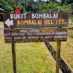 Auf zum Bombalai Hill