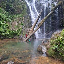 Der Wasserfall und ich