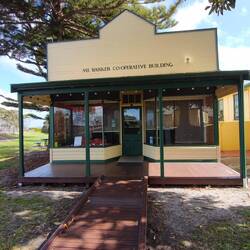 altes Coop-Gebäude im Museum of the Great Southern