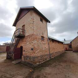 Albany Convict Gaol Museum: im Turm wurden Geisteskranke untergebracht