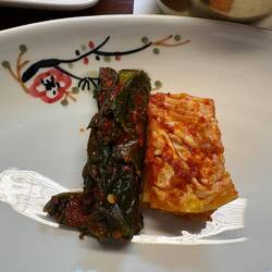 Fermentierter Kimchi.