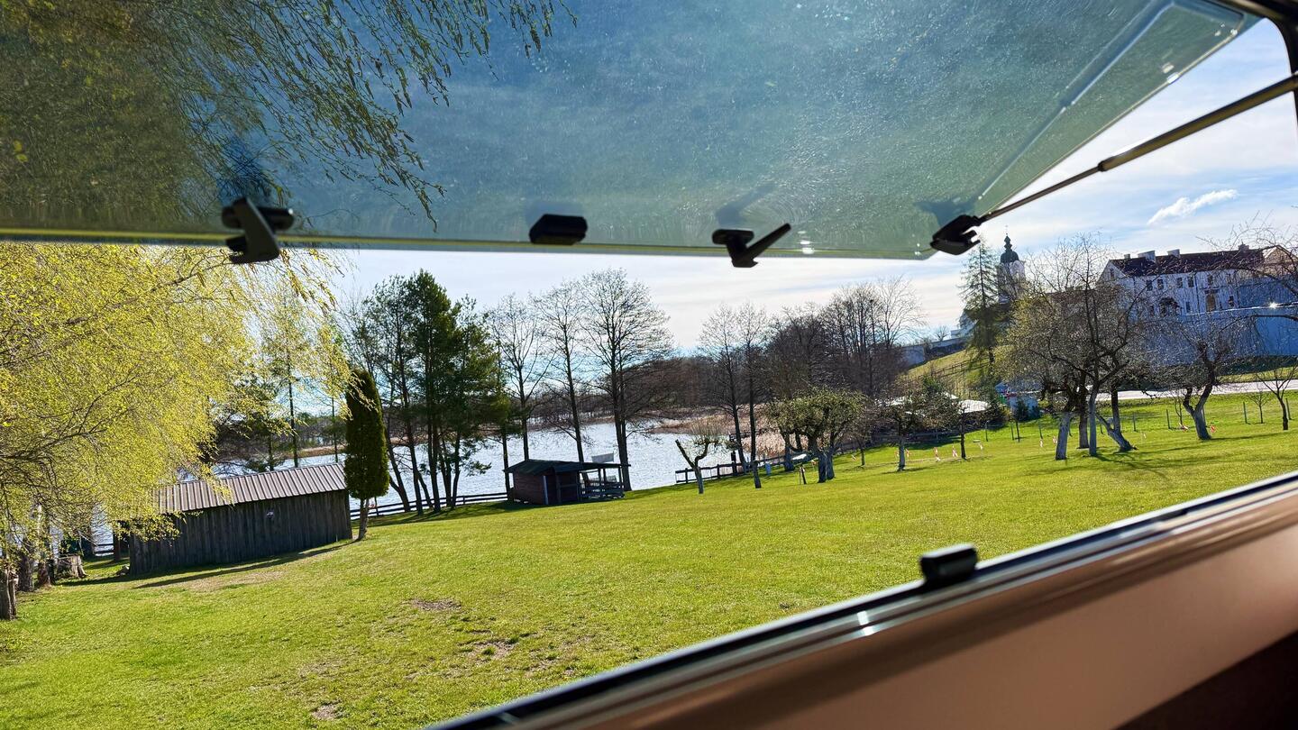 Letzter Ausblick morgens in Polen