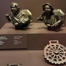 Chariot wheel hub caps. 3rd or 4th century AD