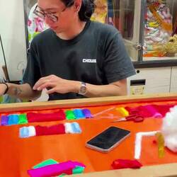 A special occupation: embroidery for Buddhist and Taoist festivals