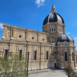 Saint Peter's Basilica from the rooftop of my accommodation