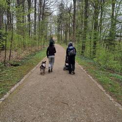 Da haben wir uns kurz mal unser Gottimeitli ausgeleiht.