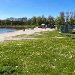Das gibt es hier auch, ein Badesee