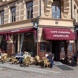 Das Cafe Husaren mit den größten Zimtschnecken Schwedens