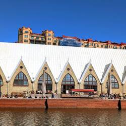 Die Feskekork (Fischkirche) ist keine Kirche, sondern ein Fischmarkt