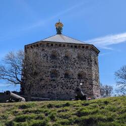 Skansen Kronan mit Panoramablick über die Dächer Göteborgs