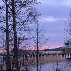 Und schließlich der Abend am See