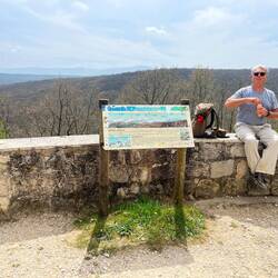 Finished most of the big climb!