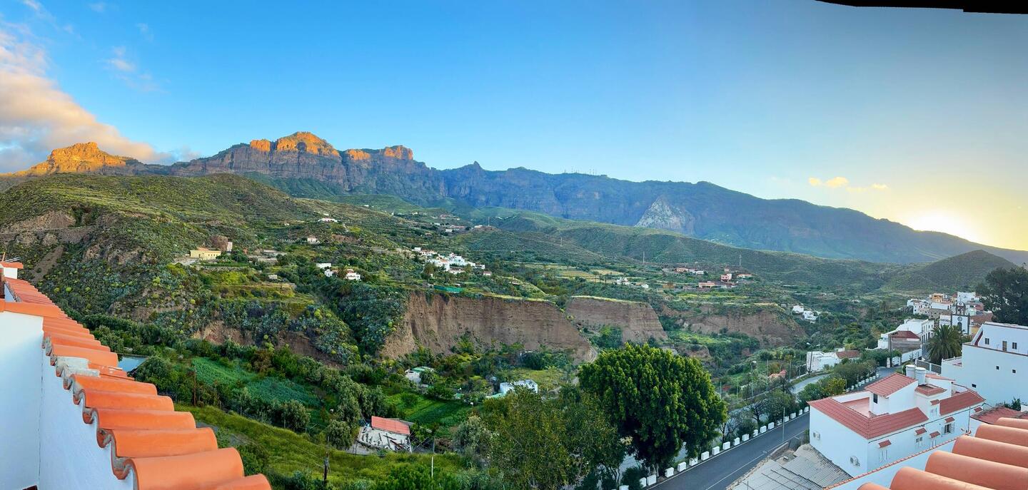 Blick von der Dachterrasse