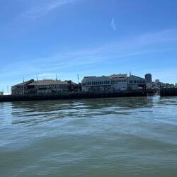 Water view of Pier 39