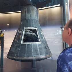 Kapsel Mercury Programm.