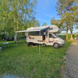 Auf dem Campingplatz