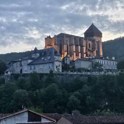 Die Kathedrale vom Campingplatz