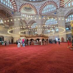 Im Innern der Grünen Moschee