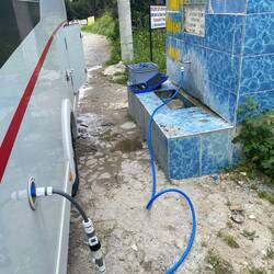 Wasser tanken