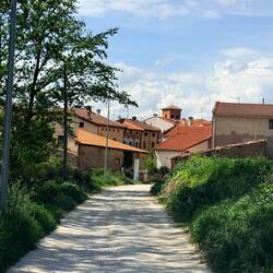 Walking into Belorado