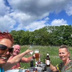 ..es sollte lt. Wetterapp schon bald regnen 😅