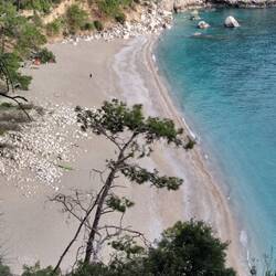 Blick auf Paradise-Beach