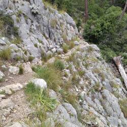 Küstenweg in's Cennet-Camp