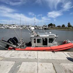 Old USCG boat. Now used for a private firm doing sonar mapping.