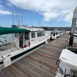 We were split between the B and D docks