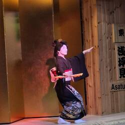 Eine von insgesamt nur 18 Geishas in Tokyo