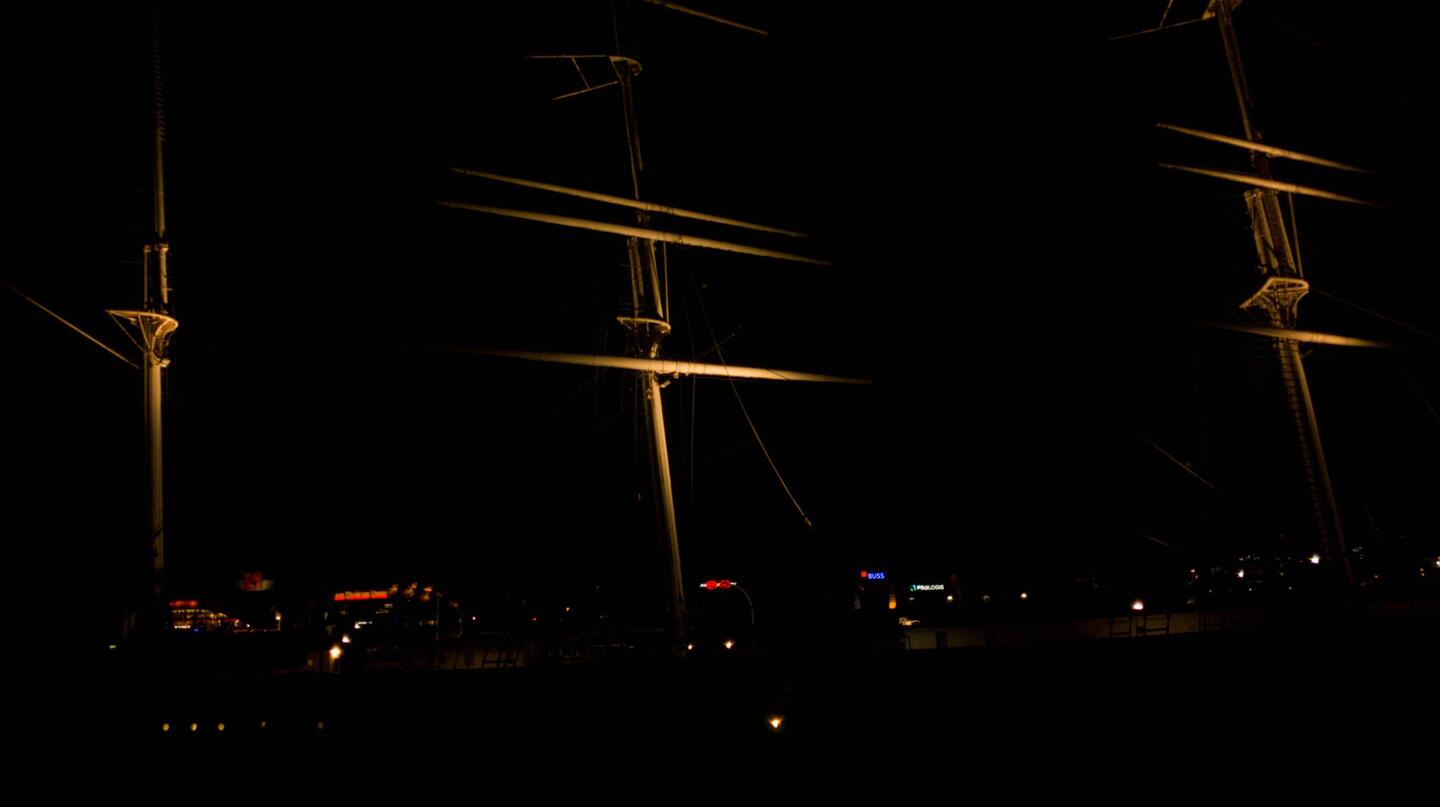 Die Masten der Rickmer Rickmers