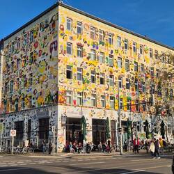 Entlang der KarLi (Karl-Liebknecht-Straße).