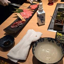 More A5 work a spritz of soy sauce
