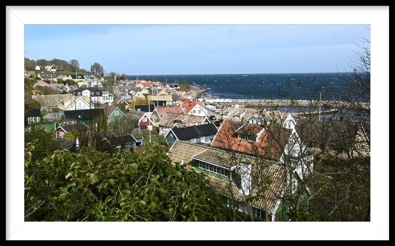 Ausblick auf Arlid, eines der schönsten alten Fischerdörfer Südschwedens