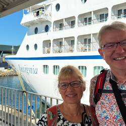 Letzter Blick aufs Schiff