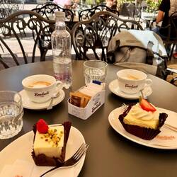 direkt vor der Caffetteria Bontadi