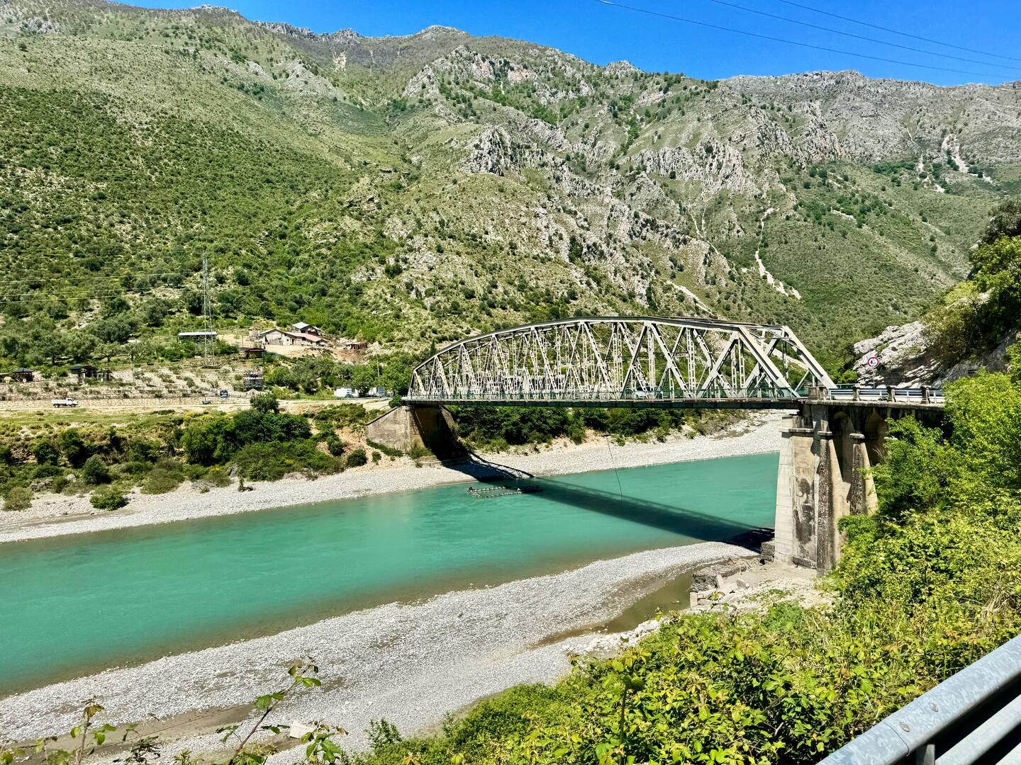 Malerisches Vjosa Tal