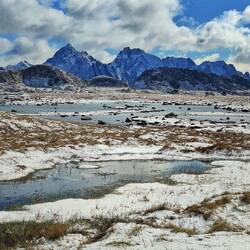 Schnell noch ein bisschen Schneezauber einfangen.