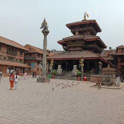 Hindu temple in a city of temples.
