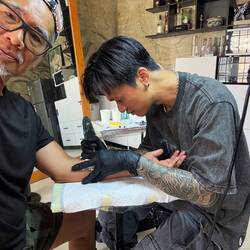 Take some time to re-touch my tats