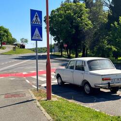 Vestiges post communistes et voies cyclables ultra modernes