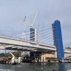 New bridge being built near Fremantle.