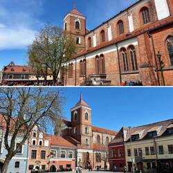 Kathedrale St. Peter und Paul beeindruckt von Aussen mit Schlichtheit...