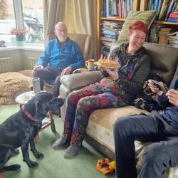 It was good to spend time with family