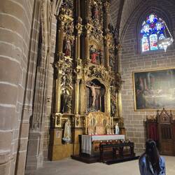 Beautiful baroque altarpieces.