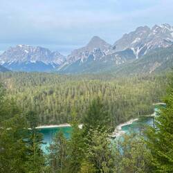 obligatorischer Stopp am Zugspitzblick