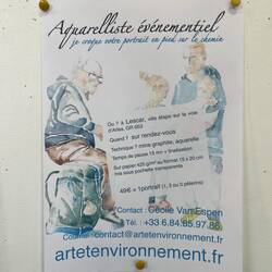 Watercolours of pilgrims!