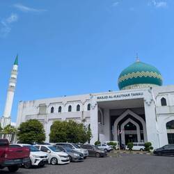 Moschee von hinten