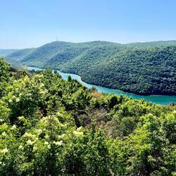 Le fjord de Lim, en son point le plus haut